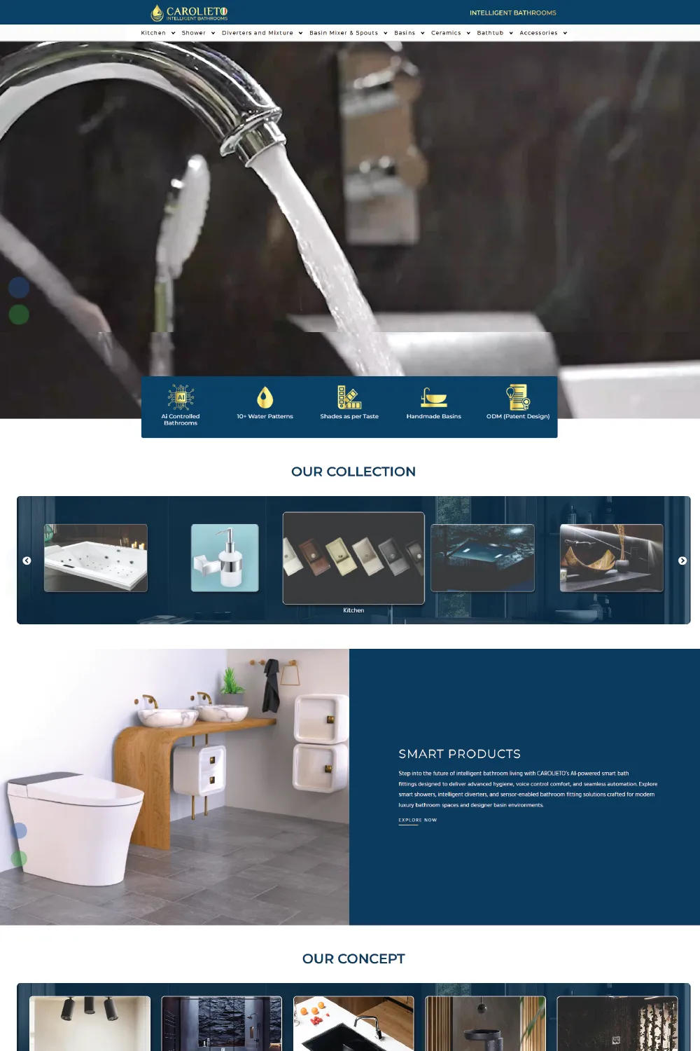 Carolieto - Intelligent Bathrooms