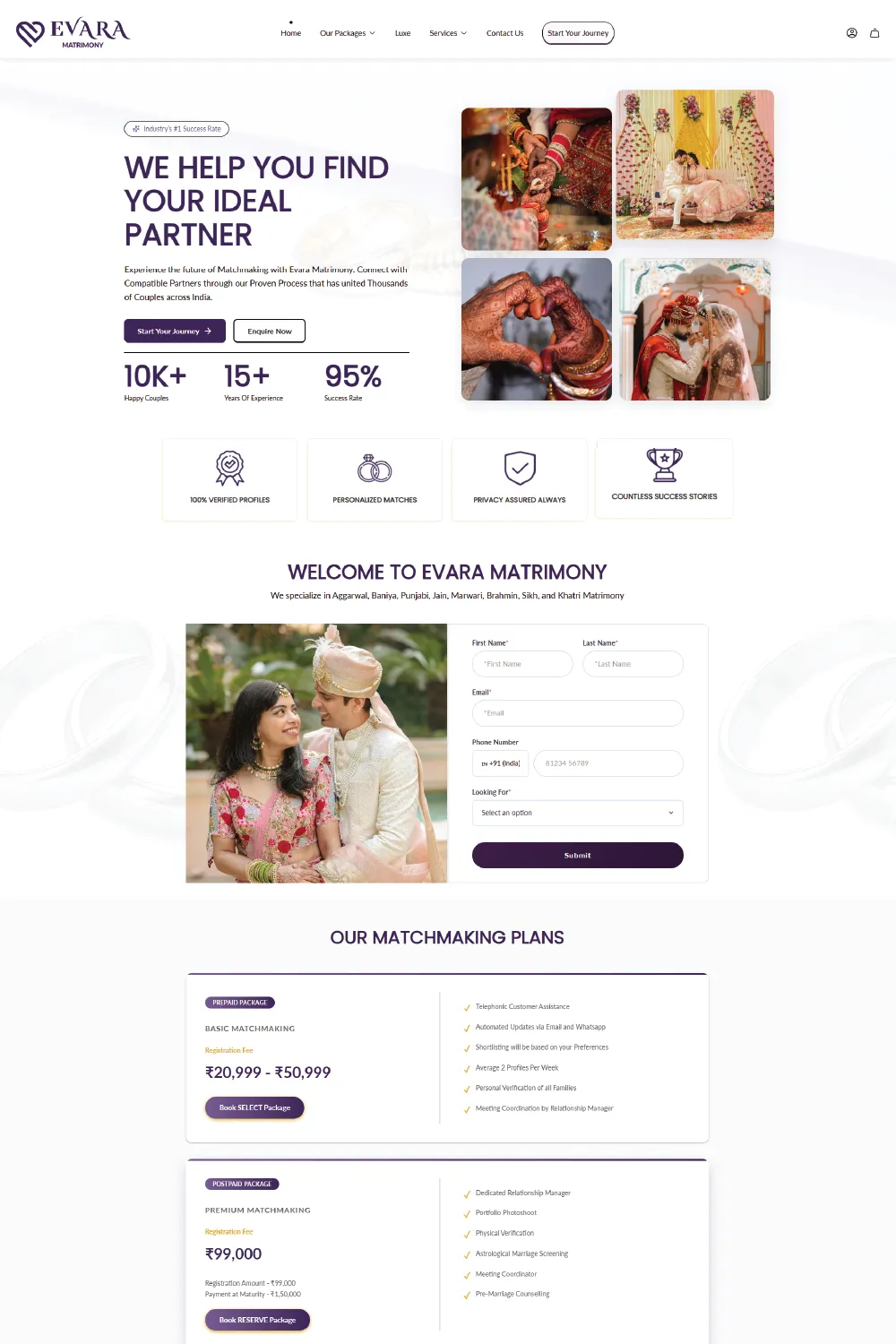 Evara Matrimony