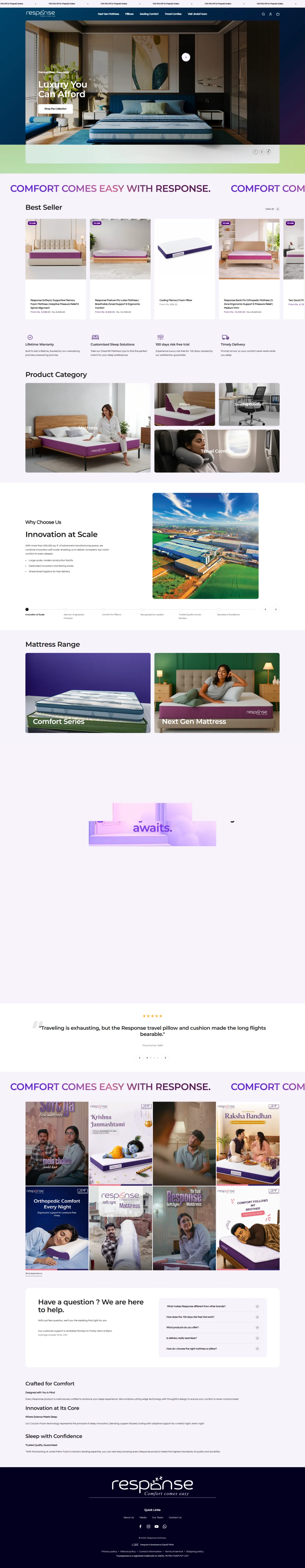 Response Mattress