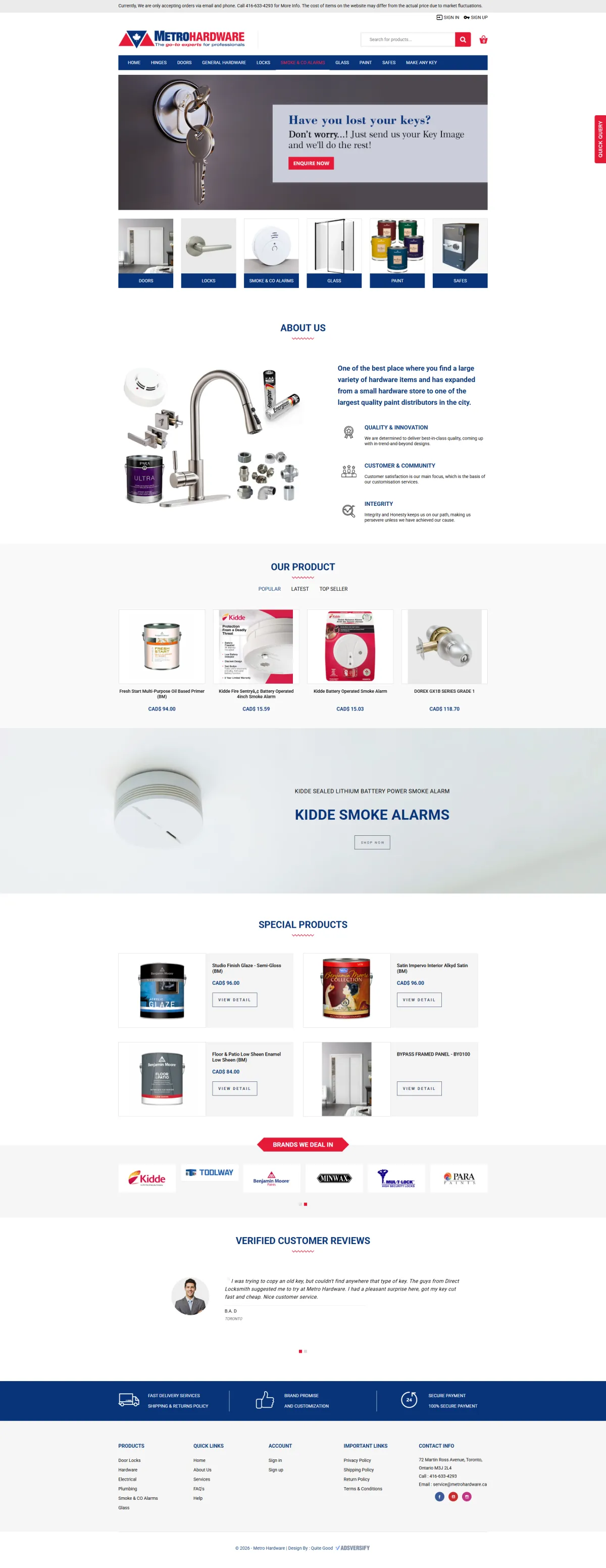 Metro Hardware