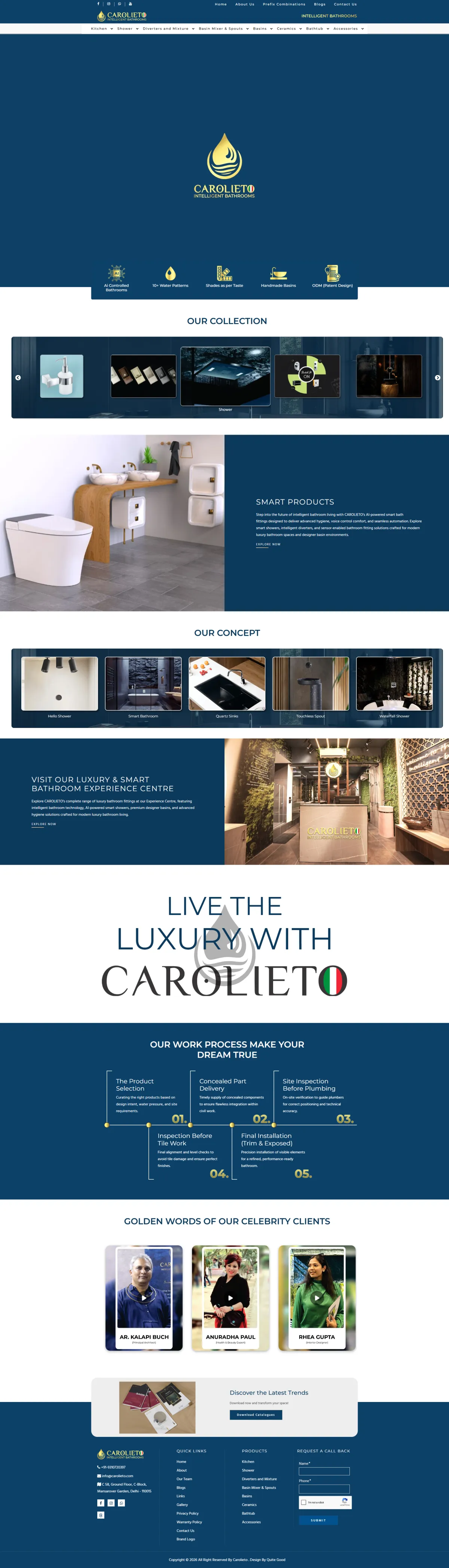 Carolieto - Intelligent Bathrooms