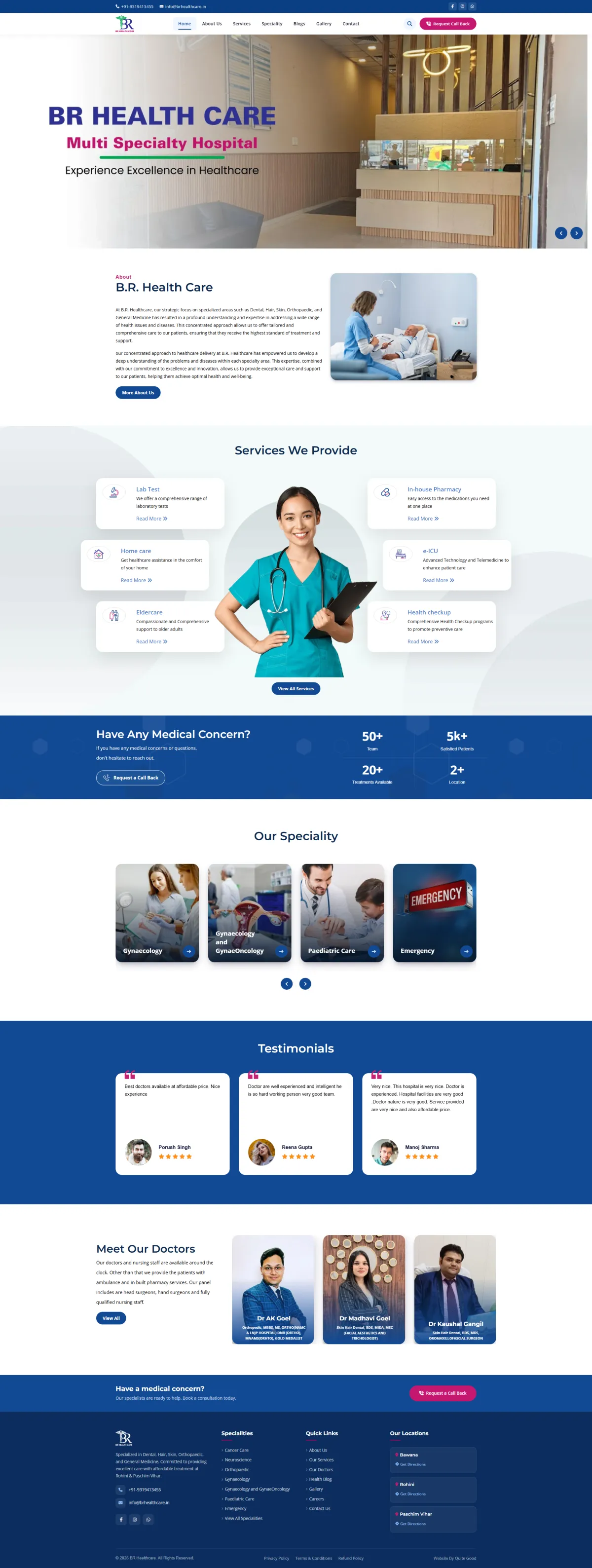 BR Healthcare Multi-Speciality Hospital