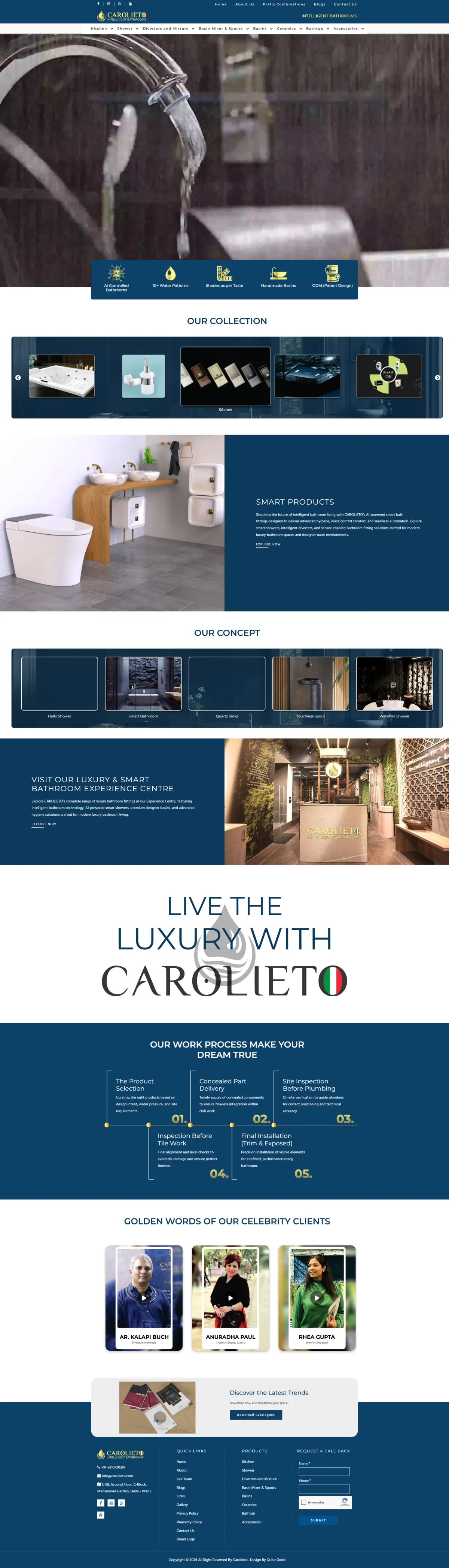 Carolieto - Intelligent Bathrooms